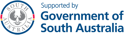 supported by government of south australia